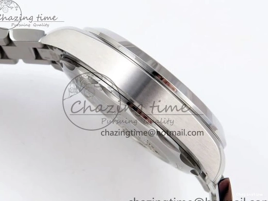 0109 Aqua Terra GMT Worldtimer 43mm VSF 1:1 Best Edition Summer Blue Dial on SS Bracelet A8938 Super Clone FashionForward 7720